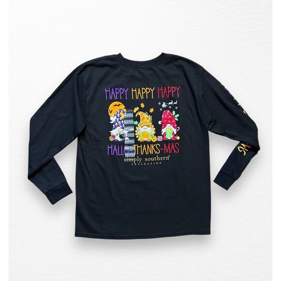 NEW Simply Southern Happy Everything Tee, Size YXL - Picture 7 of 9